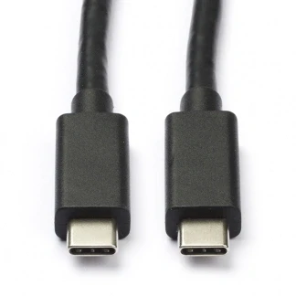 Afbeelding van USB C naar kabel 1 meter 3.2 (100% koper, Power Delivery, 100 W, Zwart)