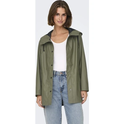 Afbeelding van ONLY Onlnewellen Raincoat Regenjas, Dames, Maat: XS, Kalamata