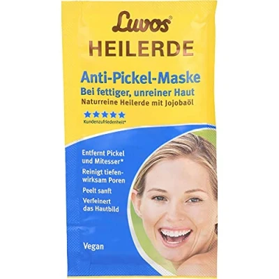 Afbeelding van Luvos Heilerde Anti Puistjes Gezichtsmasker Met Klei