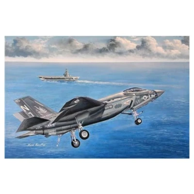 Afbeelding van 1:32 Trumpeter 03230 F 35C Lightning Plane Plastic Modelbouwpakket