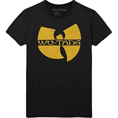 Afbeelding van WuTang Clan Logo Heren T shirt M Zwart