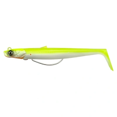 Afbeelding van Savage Gear Sandeel V2 Weedless Lemon Back 13cm 31g Shad