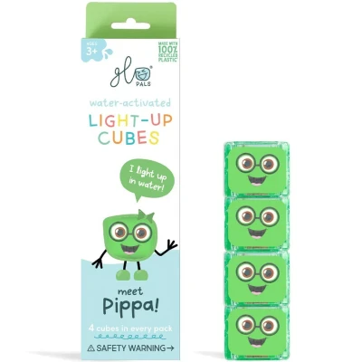 Afbeelding van Glo Pals Light Up Cubes Groen Pippa