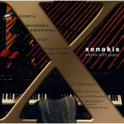 Afbeelding van Aki Takahashi, The Jack Quartet Xenakis: Works With Piano (DVD)