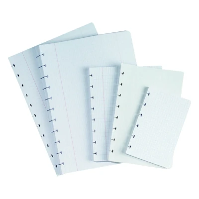 Image de Atoma papier perforé A5+ ligné 60 feuilles (8 trous en forme de T)