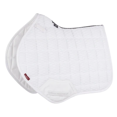 Image de LeMieux Tapis de Selle Carbon Mesh Air Square CC Blanc L (Full)
