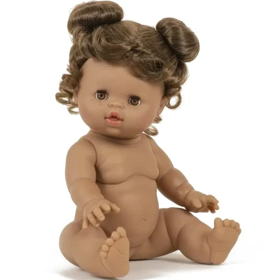 Afbeelding van Minikane babypop met slaapoogjes madeleine 34 cm