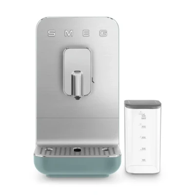 Afbeelding van Smeg Bcc13egmeu Bean To Cup Volautomatische Koffiemachine Automatisch Melksysteem Mat Emerald Green Met Inox