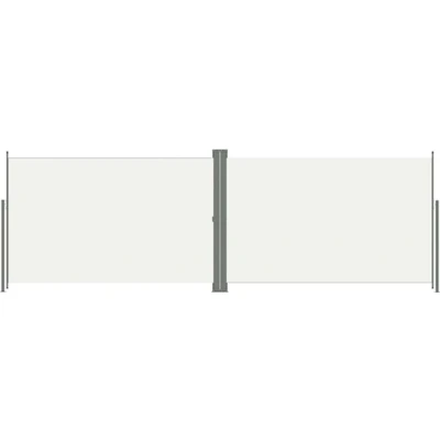 Afbeelding van Tuinscherm uittrekbaar 200x600 cm crmekleurig