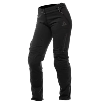 Afbeelding van Dainese Drake 2 Air Tex Pants Wmn, motorbroek van stof, elastisch, met bescherming, dames, zwart/zwart, 54