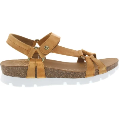 Afbeelding van Panama Jack Sally Basics Damessandalen met sleehak, Bruin