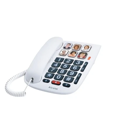 Image de Alcatel TMax10 Blanc Téléphone fixe