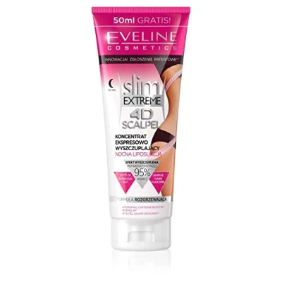 Afbeelding van Eveline Cosmetics Slim Extreme 4D Scalpel Express Slimming Concentrate Night Liposuction 250ml.