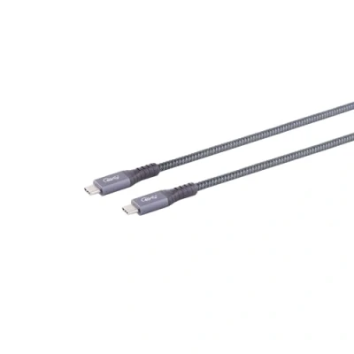 Afbeelding van USB C Kabel 4 Gen 3x2 100W laden 1 meter Zwart