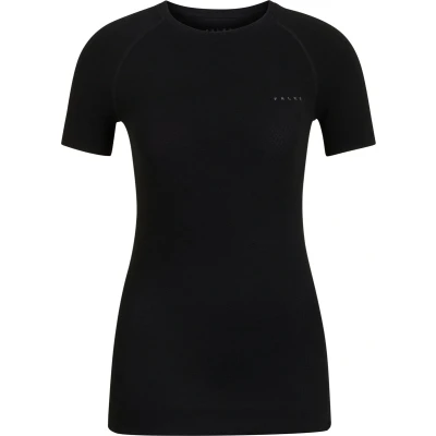 Afbeelding van Falke Wooltech Light Functional Underwear FOR WARM TO COLD Conditions Tshirt basic, Dames, Maat: Large, Black