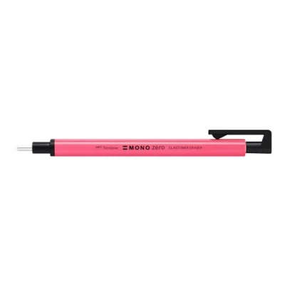 Afbeelding van Tombow Precision eraser MONO zero navulb. rond neon pink EH KUR83 2,3mm tip