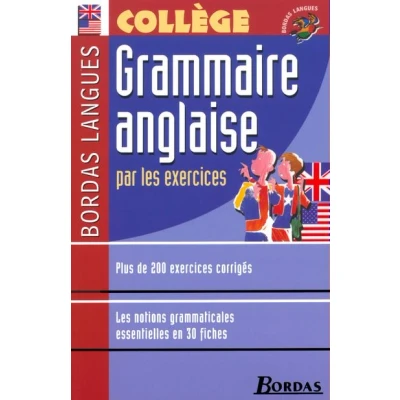 Image de Bordas Langues Grammaire anglaise par les exercices