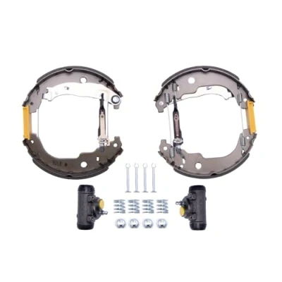 Afbeelding van HELLA Shoe Kit Pro 8DB 355 005 001 Remschijf, trommelrem Met wielremcilinder, stel element CITROËN: C3 II, DS3 Hatchback, PEUGEOT: 207 SW