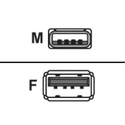 Image de MCL Samar rallonge de câble USB 2 m