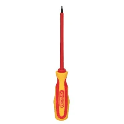 Afbeelding van KS Tools, Schroevendraaiers, Werkzeuge Maschinen GmbH Schroevendraaier met beschermende isolatie voor Torx schroeven aan de (Torx (TX))