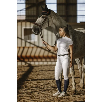 Image de EQUITHÈME Polo Funza Noir L