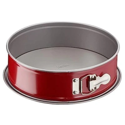 Afbeelding van Tefal J1641114, Cakevorm, Rond, Vlakke ondergrond, Rood, Koolstofstaal, Grijs