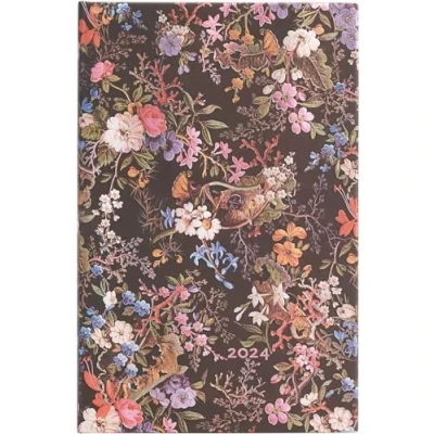 Afbeelding van Paperblanks Floralia Agenda 12 maanden 2024 horizontaal Maxi (135 x 210 mm)