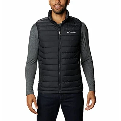 Afbeelding van Columbia Powder LITE VEST Bodywarmer, Heren, Maat: XL, Black