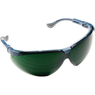 Image de HONEYWELL XC lunettes de protection avec monture bleue et lentille IR 5.0 1011020