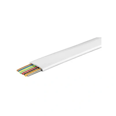 Afbeelding van Telefoonkabel 8 aderig op rol CCA (AWG28) / wit 100 meter