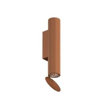 Afbeelding van Flos Flauta H225 Riga wandlamp LED koper