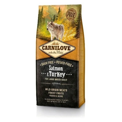 Afbeelding van Carnilove Adult Large Breed Zalm&amp;Kalkoen Hondenvoer 4 kg