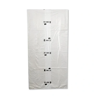 Afbeelding van Triline Eco Vuilniszakken, 240 l, transparant, 100 stuks