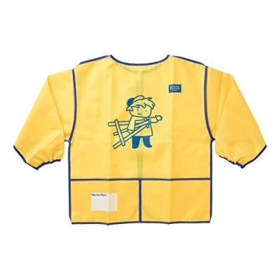 Afbeelding van Lefranc &amp; Bourgeois Nylon kinderschort lange mouwen &quot;Junior&quot; 114 128cm