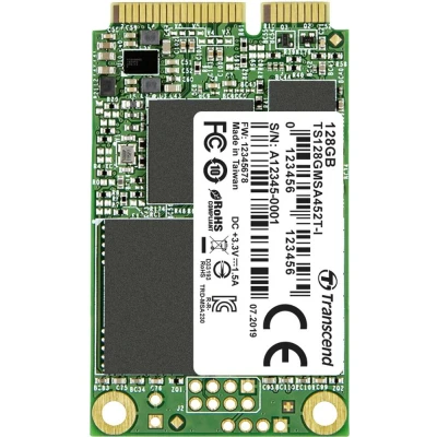 Afbeelding van Transcend MSA452T I 128 GB mSATA SSD harde schijf SATA 6 Gb/s TS128GMSA452T