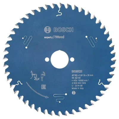 Afbeelding van Bosch expert cirkelzaagblad 190x30x48t hout