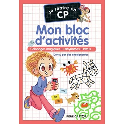 Afbeelding van Mon bloc d&#039;activites je rentre en cp