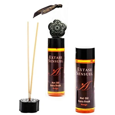Afbeelding van Extase SENSUAL Sensuel Hot Oil Extra Fresh Mango 100 Ml
