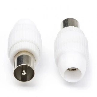 Afbeelding van Coax connectoren Nedis 2 stuks (Mannelijk)