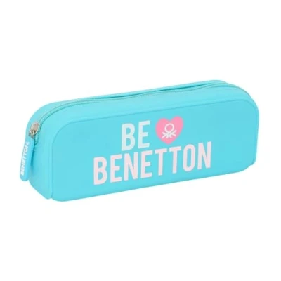 Afbeelding van Alleshouder Benetton Unique Roze Turkoois 18.5 x 7.5 5.5 cm