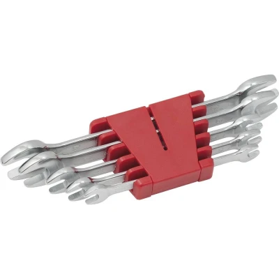 Afbeelding van KS Tools, Spanner, Dubbele steeksleutelset (19 mm, 8 10 14 18 11 12 17 15 13 9 16 mm)