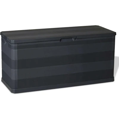 Afbeelding van Tuinbox 117x45x56 cm zwart