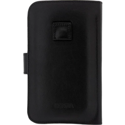 Afbeelding van Senza Leather Wallet Slide Case Black Size XXL