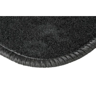 Afbeelding van WALSER 14705 Vloermatset Textiel voor en achter 4 Zwart Universeel geschikt 67.5 x 43.5, 29.5 32 43.5