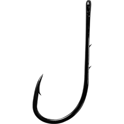 Afbeelding van Gamakatsu LS 5213 Nikkel Long Shank With Double Barb Hook 006 (25st) Witvis haken
