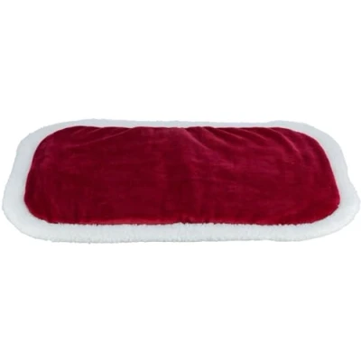 Afbeelding van Trixie Xmas Ligmat Hond Nevio Rood / Wit 98X58 CM