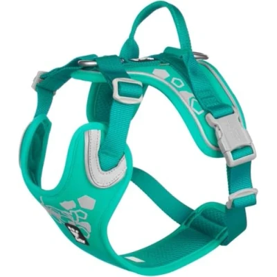 Afbeelding van Hurtta Hondentuig Weekend Warrior Harness voor Honden Kleur: Peacock 80 100 cm