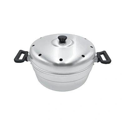 Afbeelding van Pentole Agnelli FAMR8628 BLTF aluminium taartoven met deksel en ijzeren plaat, zilver, 28 cm
