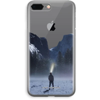 Afbeelding van Case Company® hoesje geschikt voor iPhone 8 Plus Wanderlust Soft Cover Telefoonhoesje Bescherming aan alle Kanten en Schermrand
