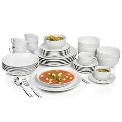 Afbeelding van SÄNGER New Port 36 delig tafelservies voor 6 personen Premium collectie